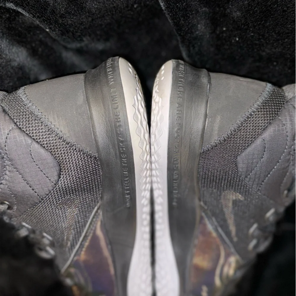 Nike PG 3 Shoe - Black/Gray Black Iridescent Sneakers Paul George